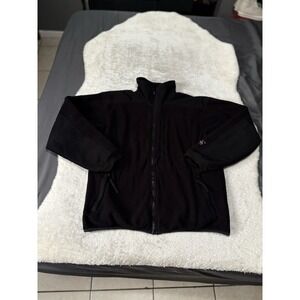 Mountain Hardwear Size 14 Womens Black Full Zip‎ Fleece Denali Jacket READ